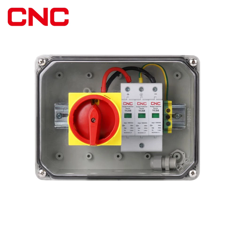 YCX8-DIS PV Switch Box Dc Solar Panel PV 6 String Solar Power System Connection Photovoltaic Combiner Box