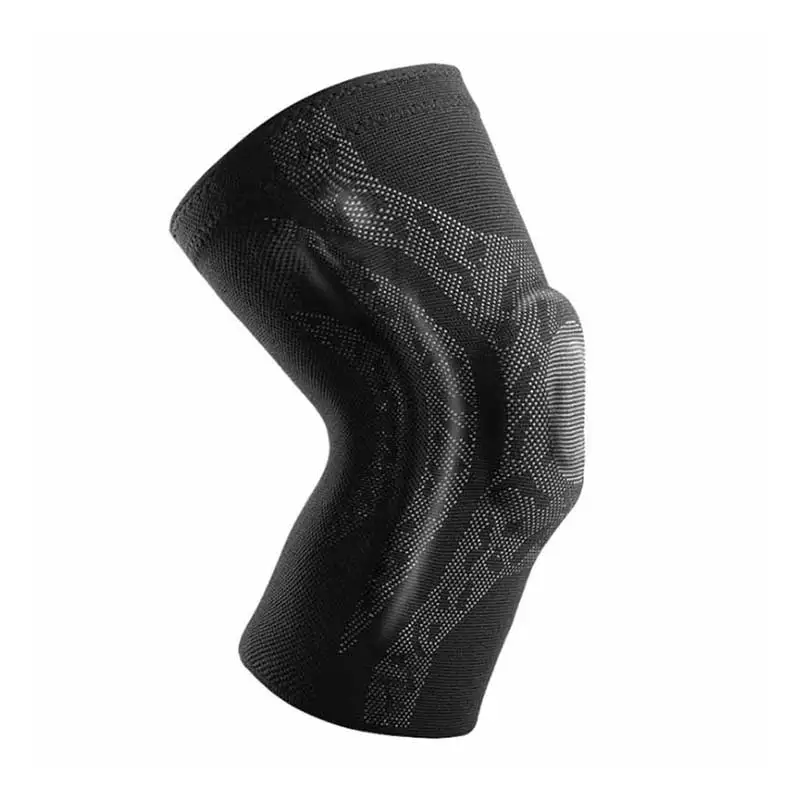 1PCS Compression Knee Support Sleeve Protector Elastic Kneepad Brace Springs gym Sports Unisex OEM Customized