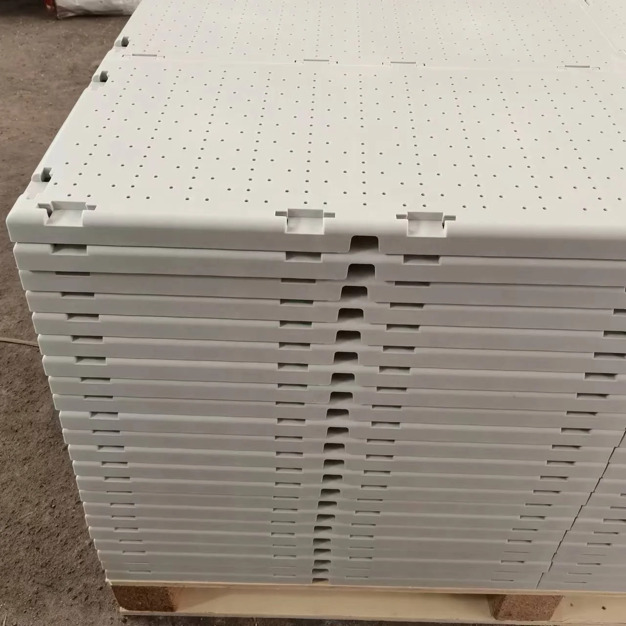 Plastic wedding event modular ground party floor cover wedding floor tile for grass protection