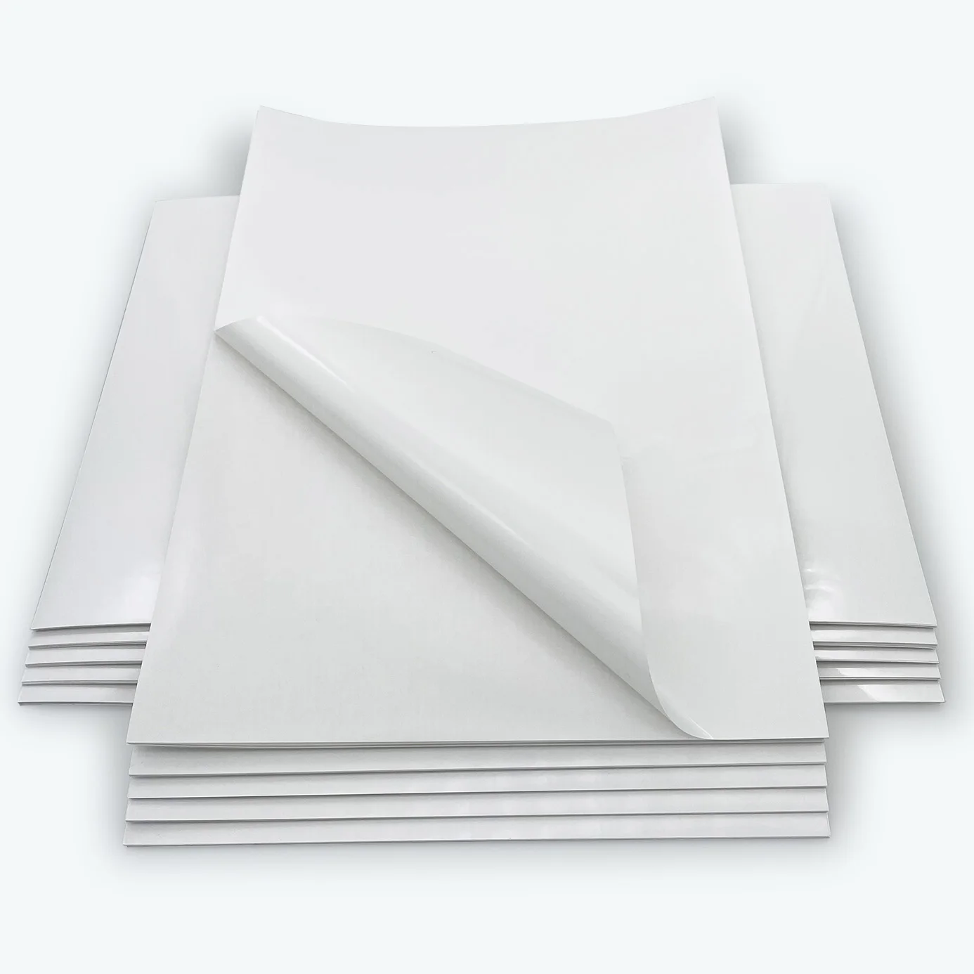 Adhesive Label PET film Wholesale Adhesive A4 Size Raw Material PET film for Laser Printer