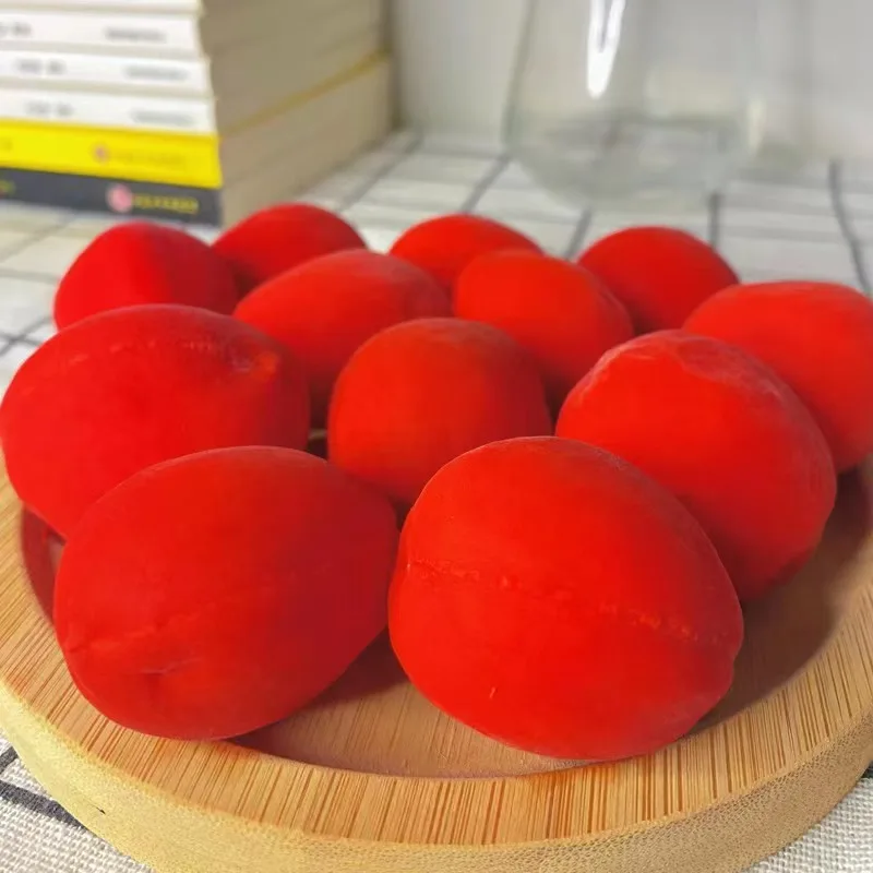 Sweet seedless dried fruit of preserved red peach in bulk Sugar-free dried red peach sells well for export