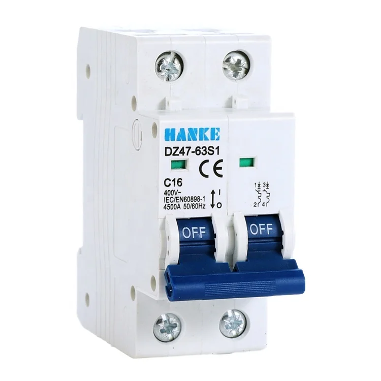 DZ47-63 однополюсный модульный корпус Микро Мини автомат защити цепи защита от перегрузки работающий на постоянном токе солнечных батарей выключатель