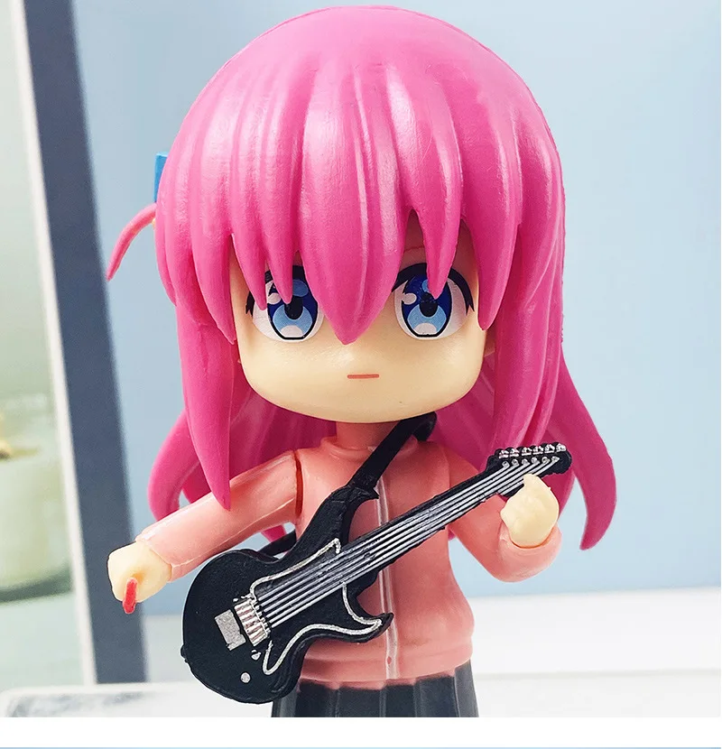 5 pcs/set Anime BOCCHI THE ROCK Q Version Cute Girl Doll Model Figure
