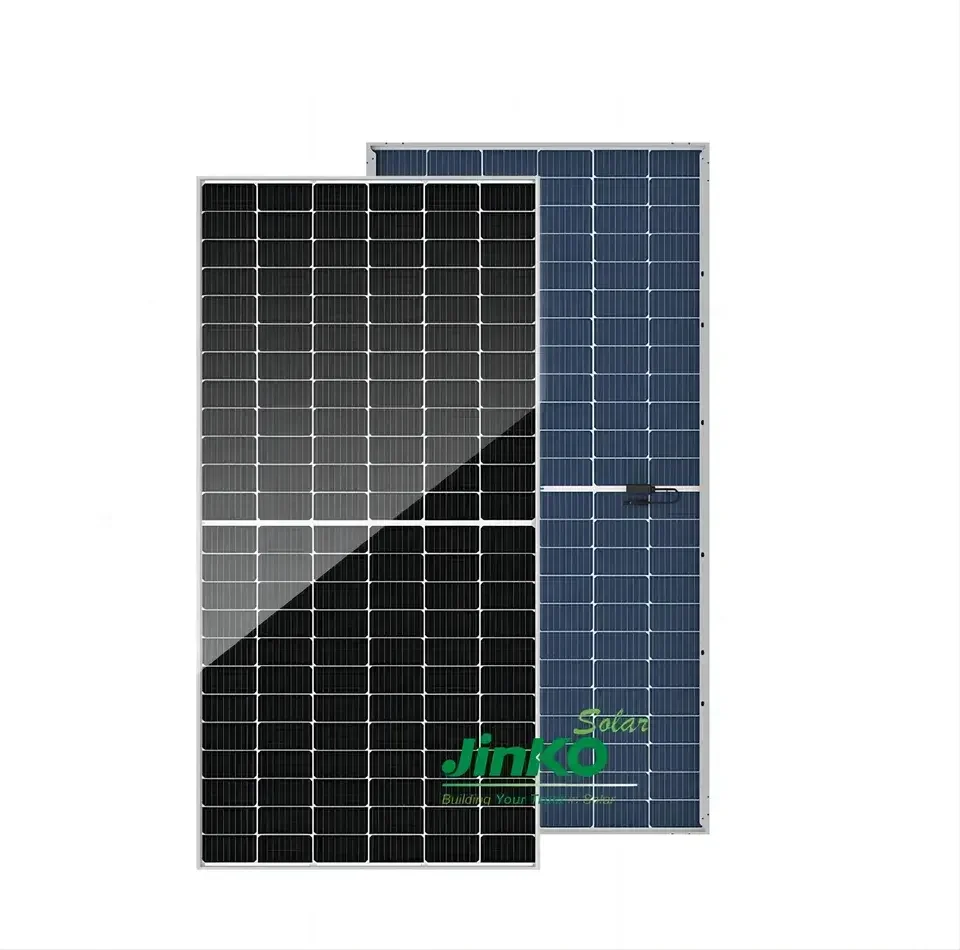 Jinko Solar Panel Price 570w 575w 580w 585w 590w Bifacial Photovoltaic Pv Solar Panels