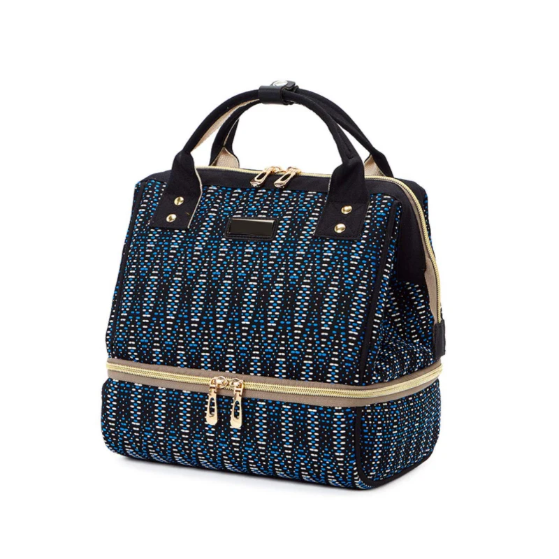 Muti-functional Small Size Breast Pump Bag with Pockets for  Diaper & Lunch Bag Pack Cute Mini Breast Pump Bag With Cooler