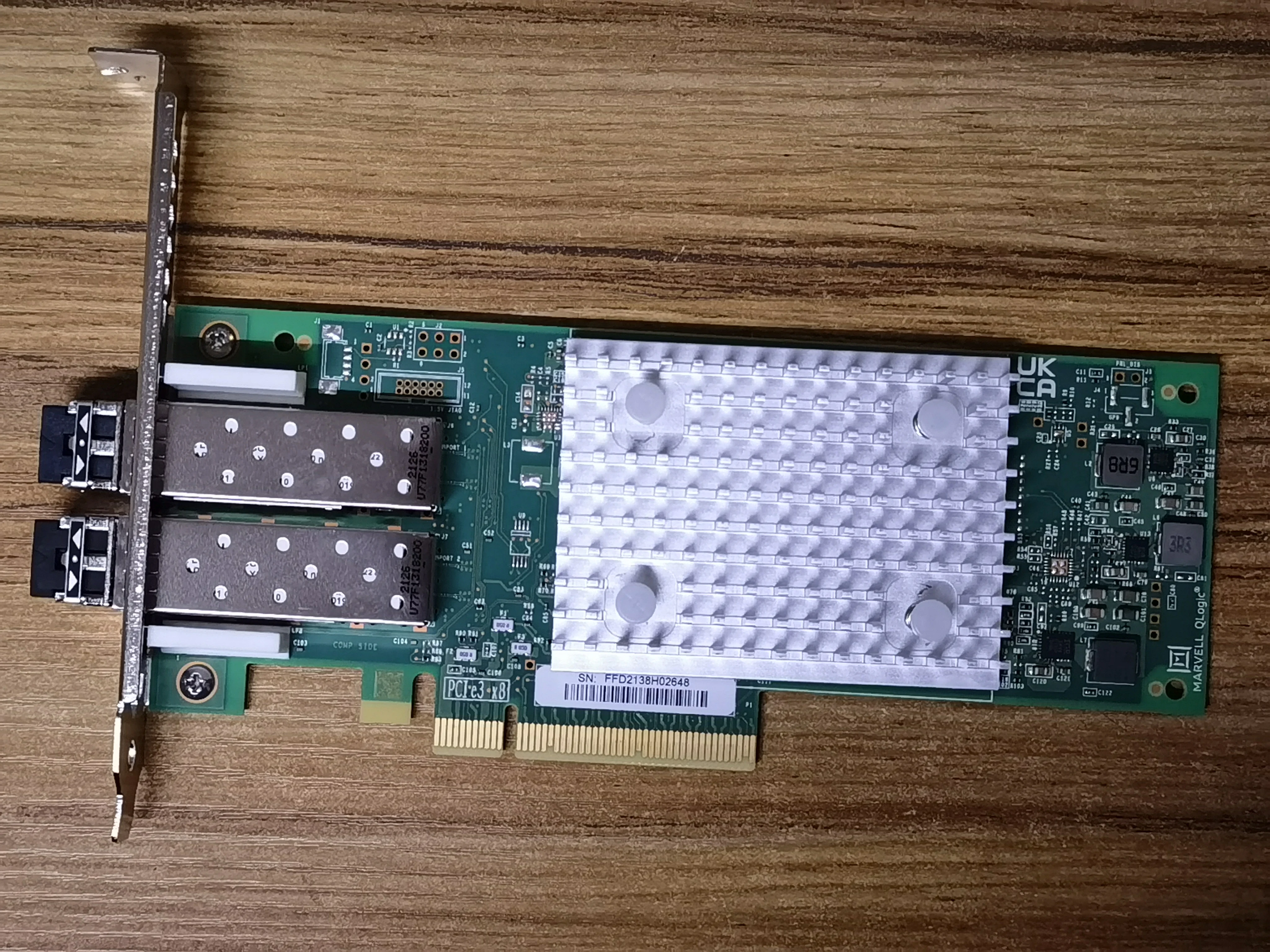 QLE 2692 Dual Port 16Gb Fibre Channel HBA, Low Profile  0TCK3G BK3210407 403-BBMT CK9H1 WVT0T QLE2692 adapter