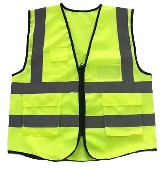 High Visibility Vest Wholesale Safety Custom Colorful Mesh Fabric Security Vest Uniform Reflective Warning Work Wear Vests