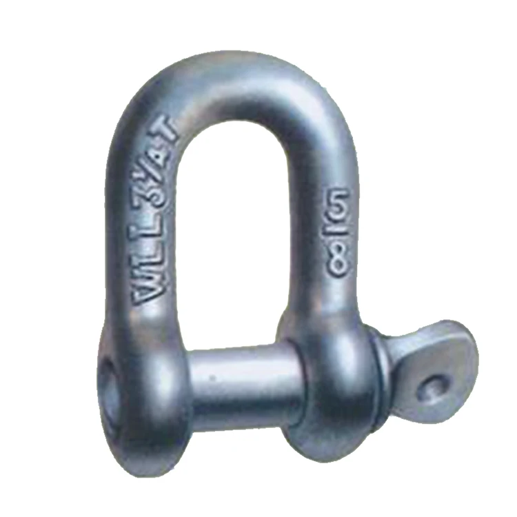 US type shackle D type 3/4 diameter stainless 304 shackle