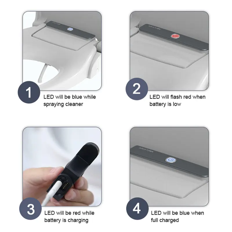 Bathroom Cleaner Sprayer Fragrant Toilet Seat Best Price Luxury Scented Toilet Seat Bathroom Elongated Smart Toilet Lid