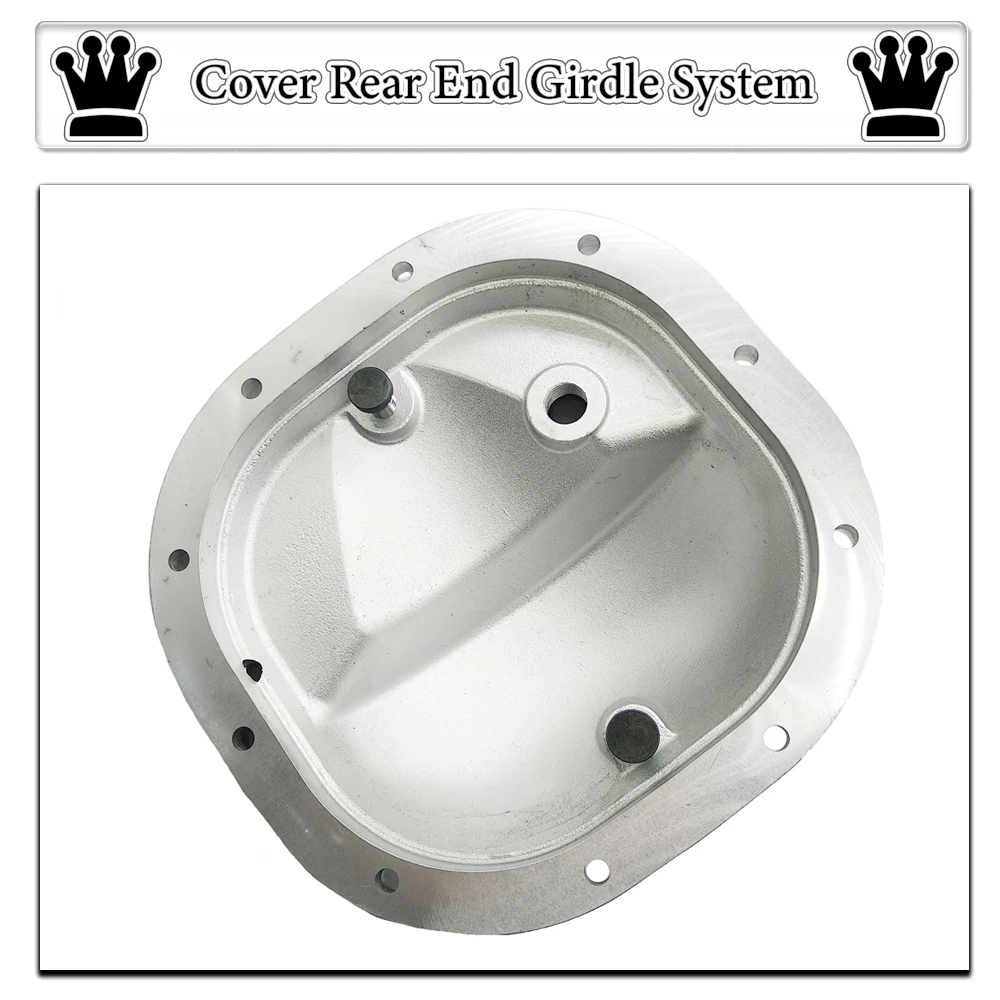 Aluminum Differential Cover Rear End Girdle System W/ Gasket & Bolts Fit for 1979-2004 8.8 Ford Mustang