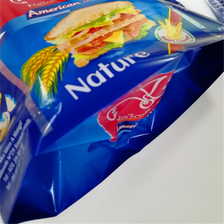 Bread Packing Transparent CPP Polypropylene Bread Bags Plastic Wicket Bag Bottom Gusset