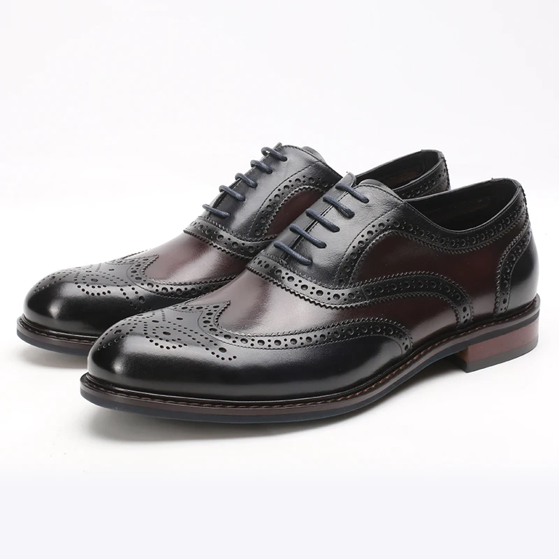 China manufacture brogue men italian dress leather shoes for men