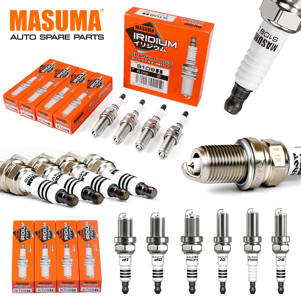 MASUMA S101I Spark Plug for Audi a4 2014 Nissan March Sunny Chevrolet Aveo Honda Civic Chery Tiggo 55564763