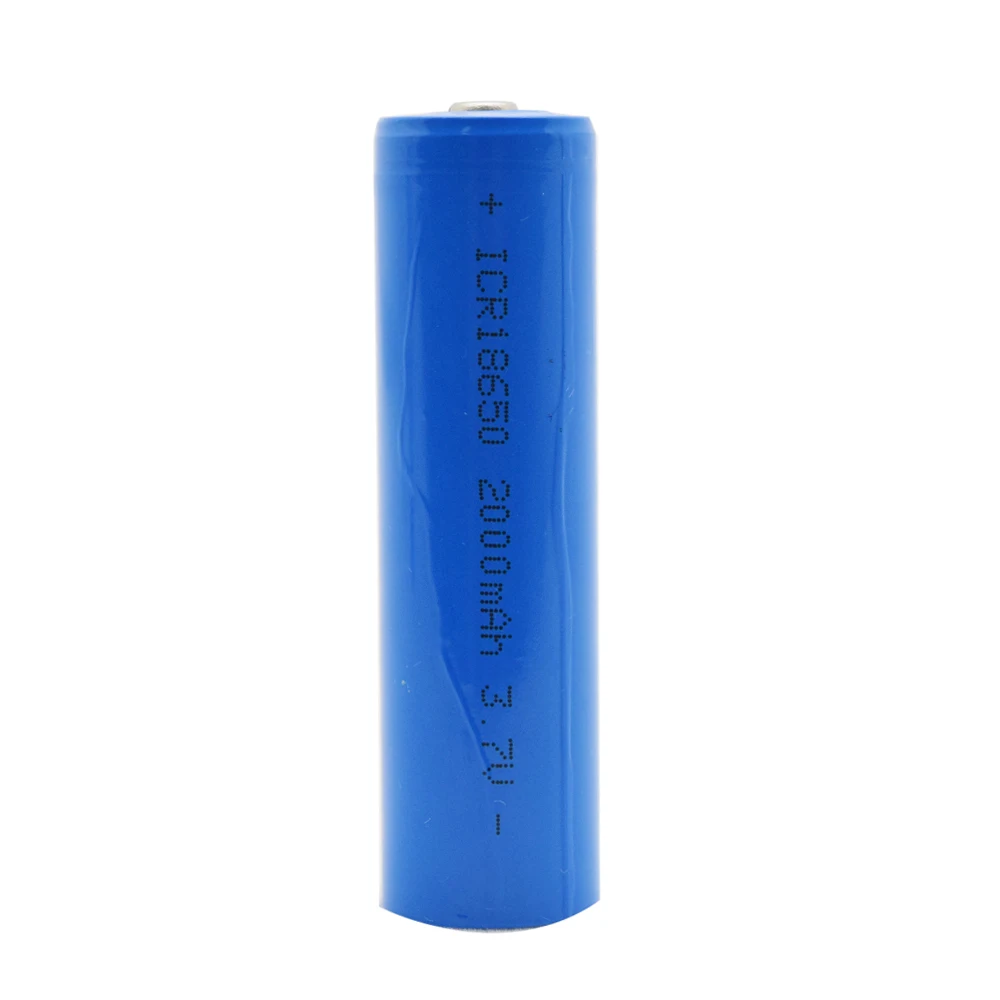 Rechargeable 3.7 V 2000 Mah Li-ion Icr18650 3.7v 2000mah Icr 18650 Lithium Li Ion Batteries Battery