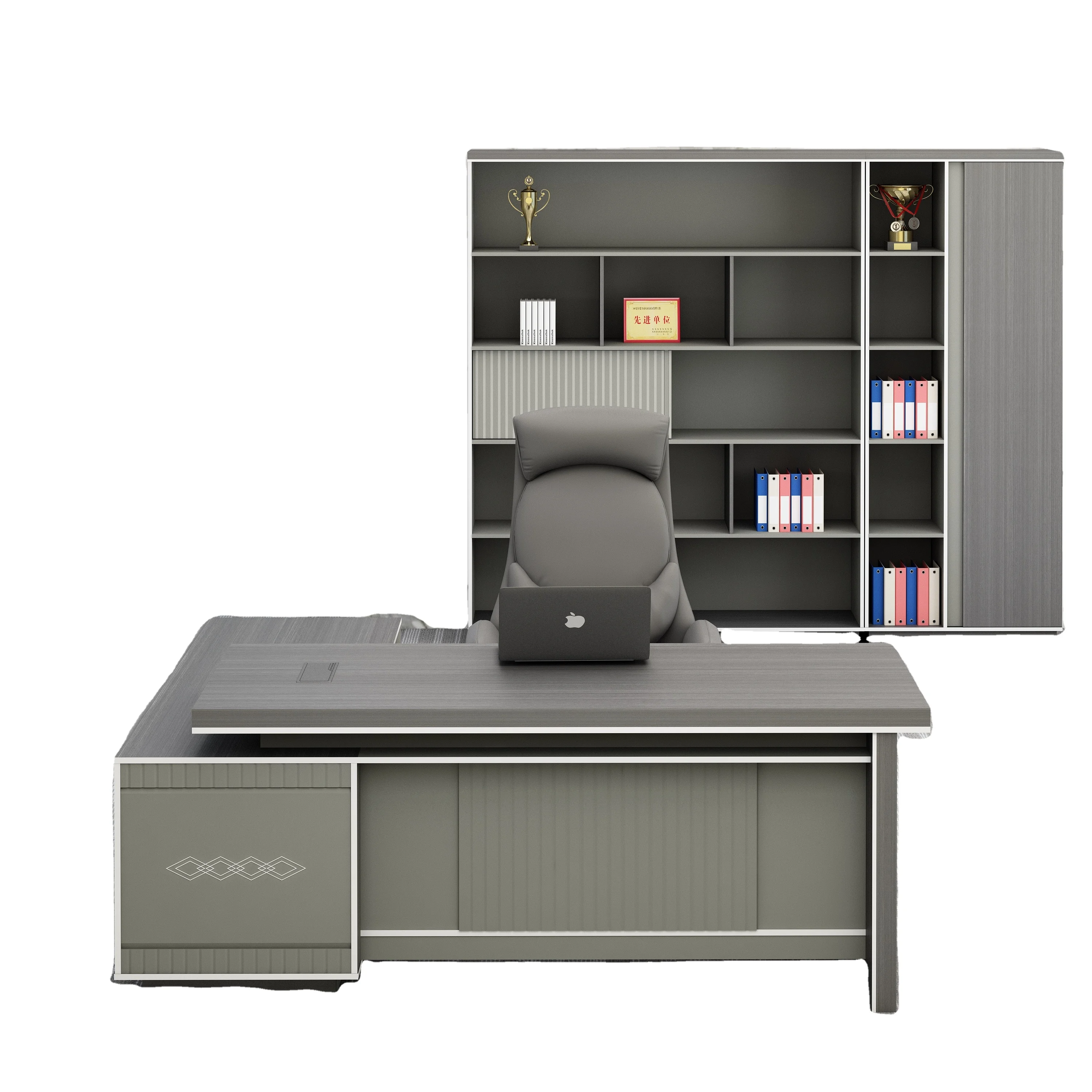 New design factory EXW executive desk wooden modern customized computer table desk