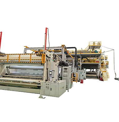 HUIYU sms Pp Spunbond Meltblown Composite Nonwoven Fabric Making Machine For Sanitary Towel