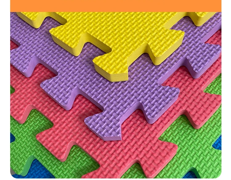 30cm 60cm Thickness 1.2cm Waterproof Baby Play Floor Eva Foam Puzzle Mat for Kids Soft Eva Baby Puzzle Play Mat
