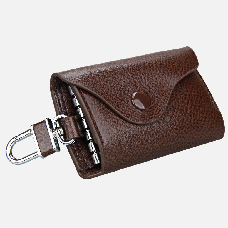 New Gifts Cheap Key Holder Wallet Genuine Leather Key Holder Bag For Multiple Keys Leather keychain