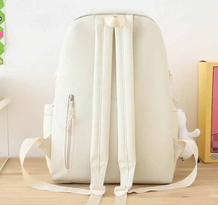 2024 New Large Capacity School Backpack For Teens Leisure Schoolbags Set 5 Pieces brand backpack bag logo backpack