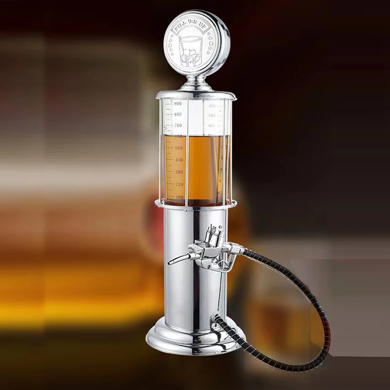 Single-Head Auto Parts Dispenser for Gas Station Beer Wine Cannon Bar Beverages Wine Barrel Storage-Power Distribution Equipment