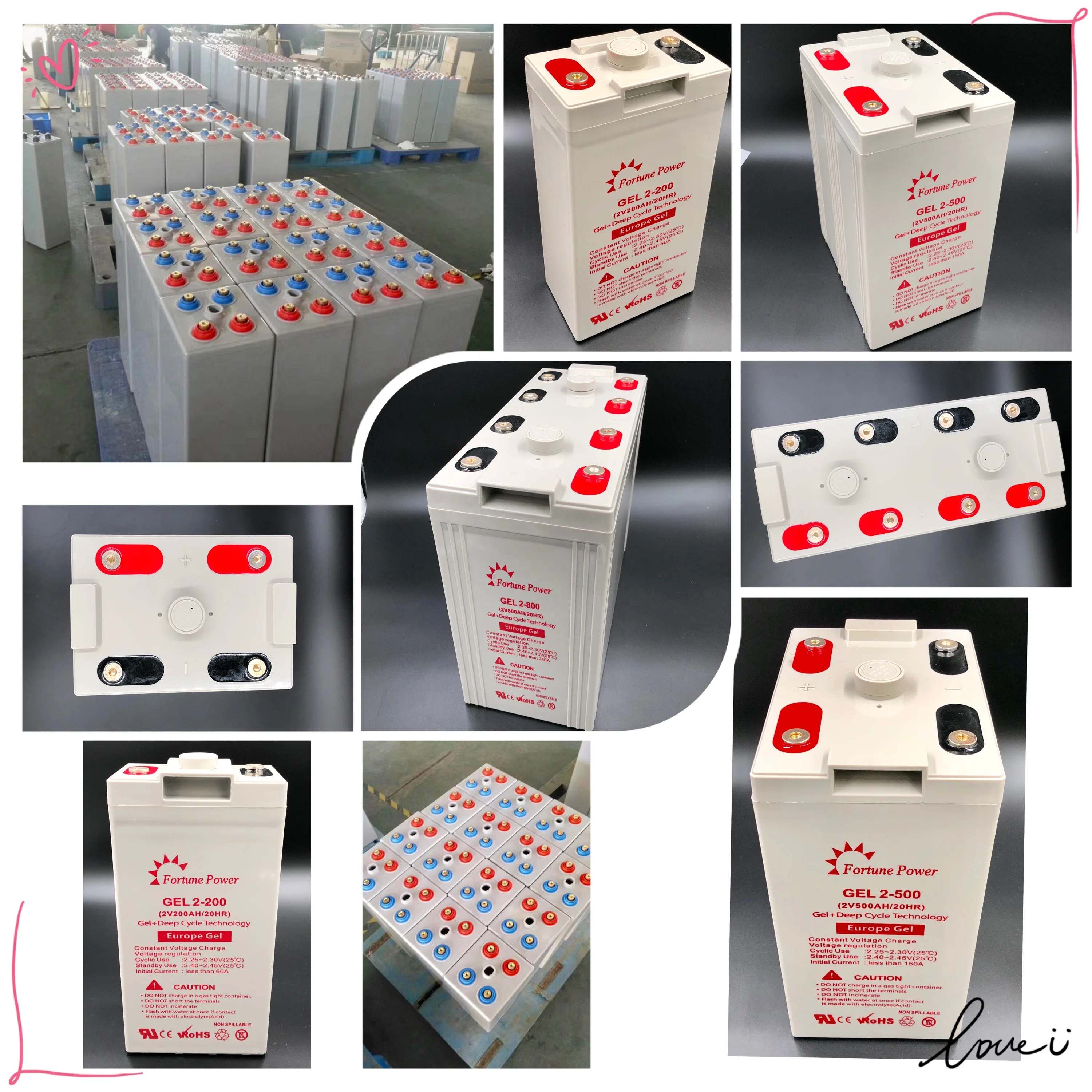 2V 1000AH solar battery price list solar with batteries backup 10000