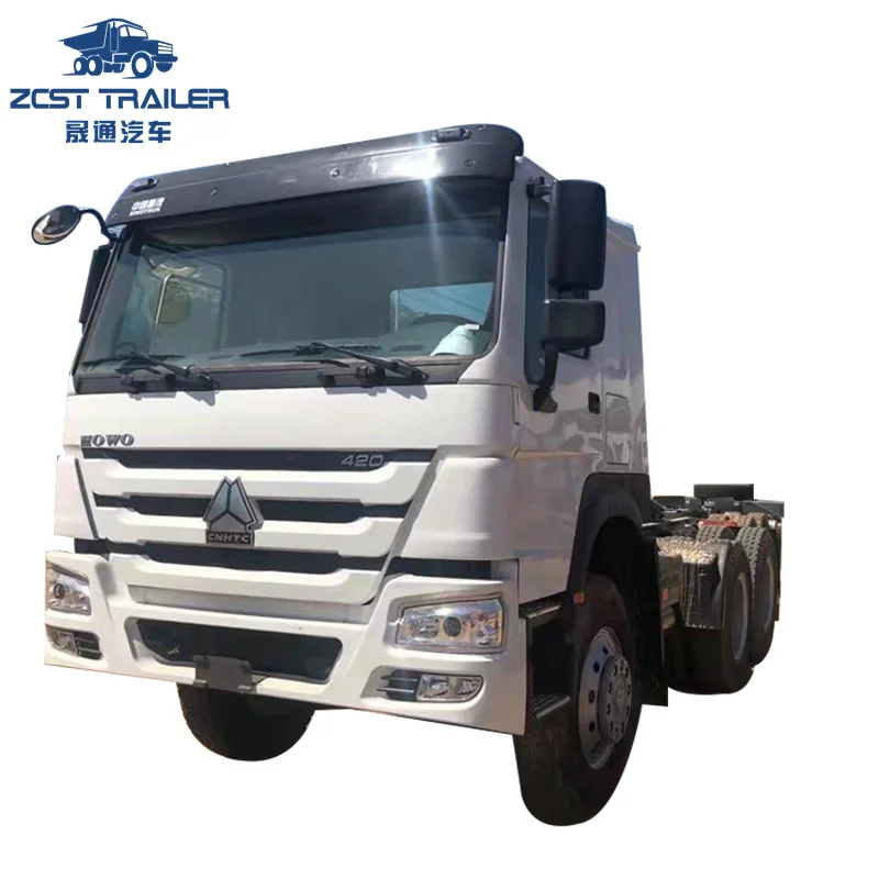 Sinotruck 10 Wheeler колеса 6X4 371 420 hp Sinotruk HOWO A7 трейлер тягач
