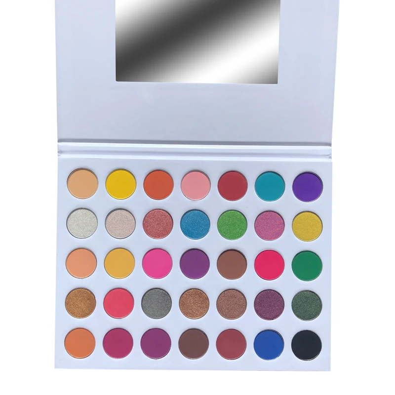 Cosmetics Private Cosmetic Makeup Eye Shadow 35 Color Eyeshadow Palette OEM/ ODM shimmer Matte eyeshadow