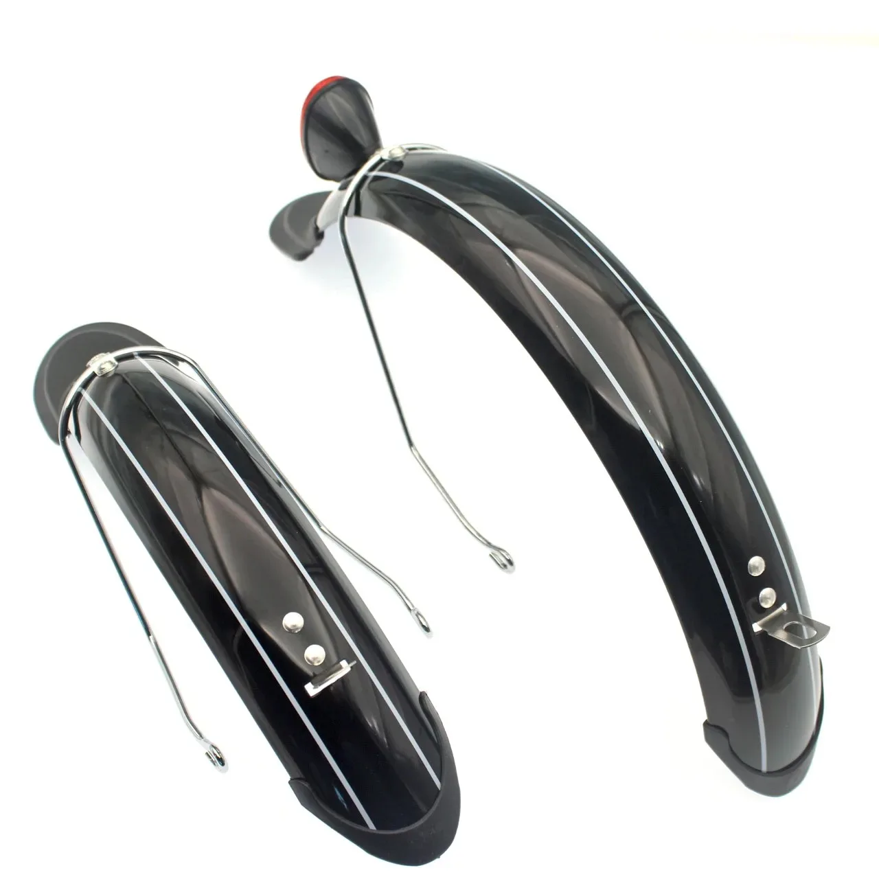 14 Inch Kugoo V1 Electric Bicycle Mudguard Folding Bike Fender All inclusive Plastic Body From Rain with Reflector