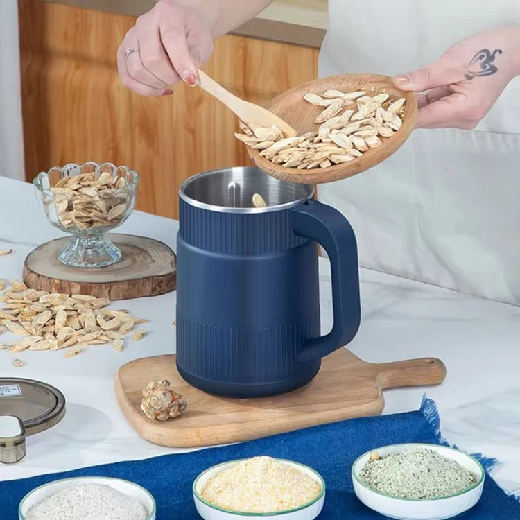 2024 New Portable Small Coffee Grinder Stainless Steel Automatic Coffee Bean Mill Multifunctional Grain Mill Electric Dry Mill