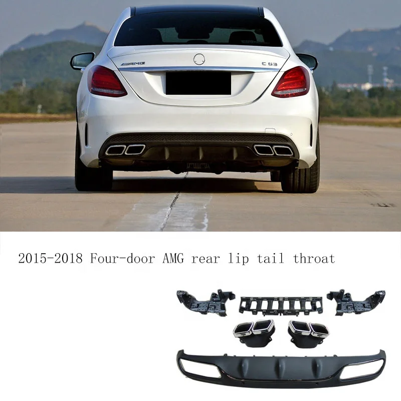 front bumper for Mercedes Benz C- Class C200L modified C63 AMG high quantity factory price 2015 2016 2017 2018