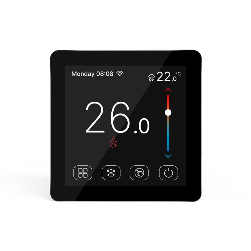 4inch Color Touch Screen Room Thermostat for Underfloor Heating/Cooling System