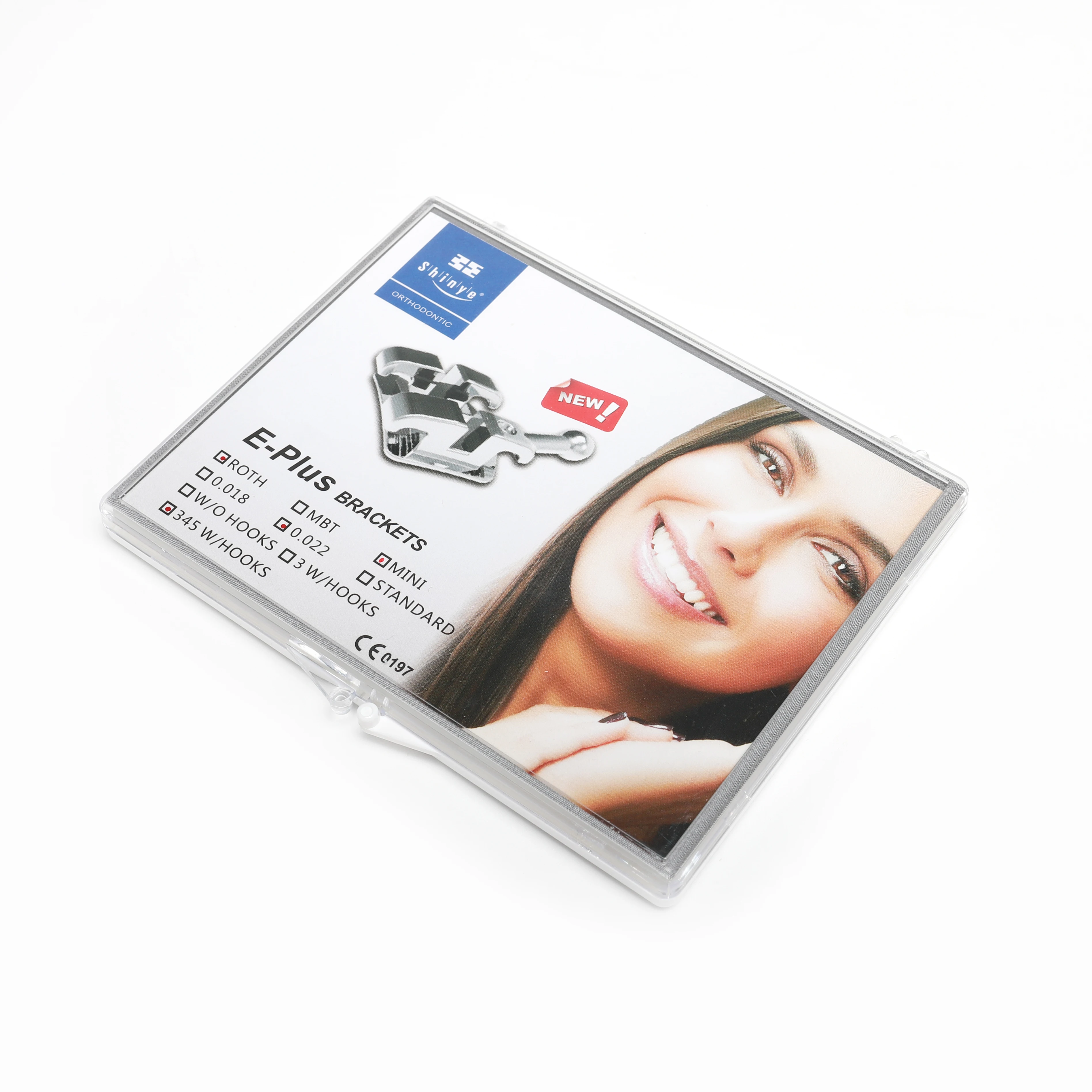 Shinye dental equipments odontologa supplies ortodoncia dental braces orthodontic bracket for teeth kit