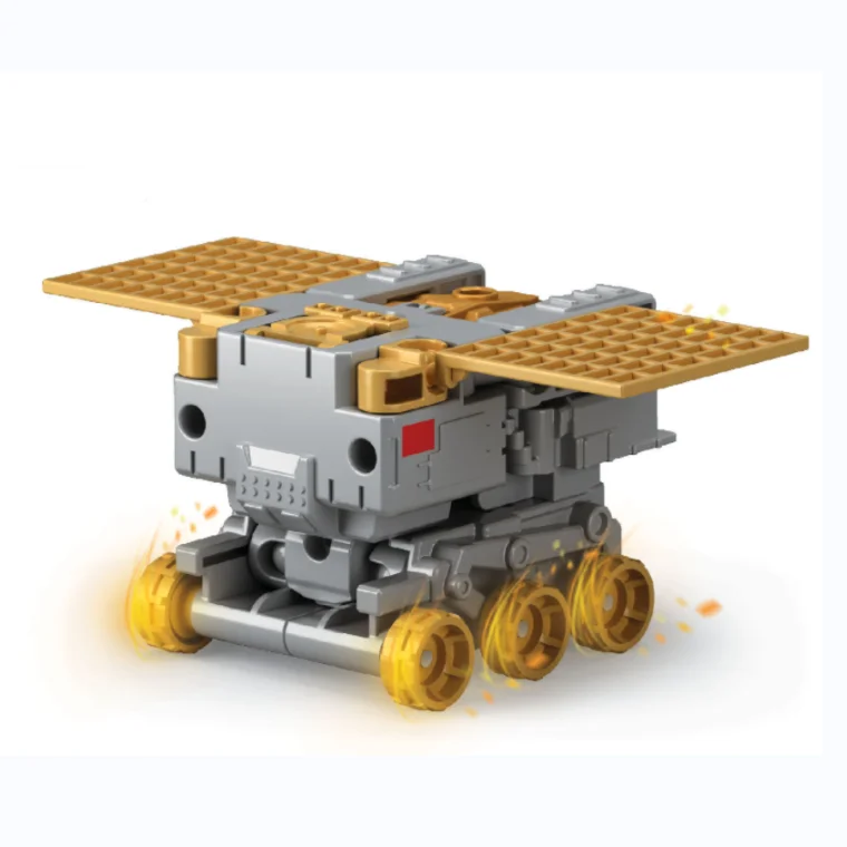 New Design Toy Robot 5 in 1 Alloy Diecast Aerospace  Deformation Robot Toys for Kids