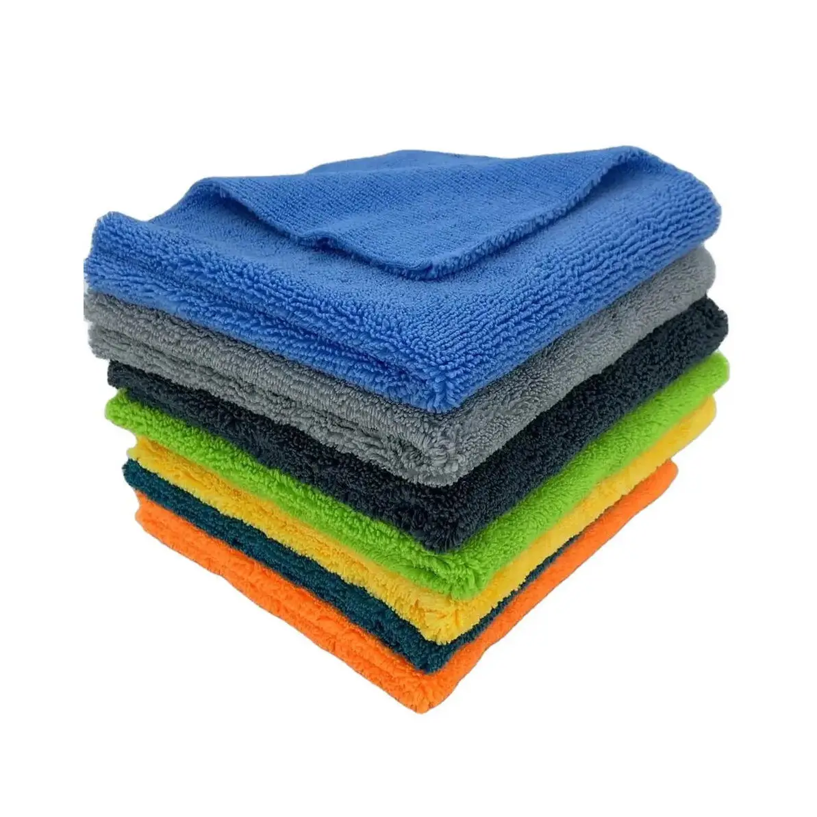 NBT 400GSM 16*16 дюймов безредовая микрофибра длинная/короткая Чистящая салфетка для мытья автомобиля полотенце