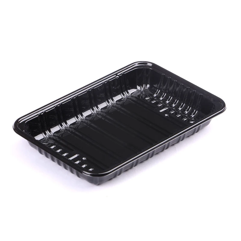 Freezer Grinder Fresh Packaging PP Material Meat Display Tray For Refrigerated Product