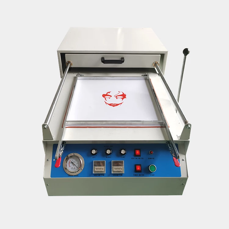 Thermoplastic sheet PVC PET thermo form vaccum former vacuum forming machine for eva sole