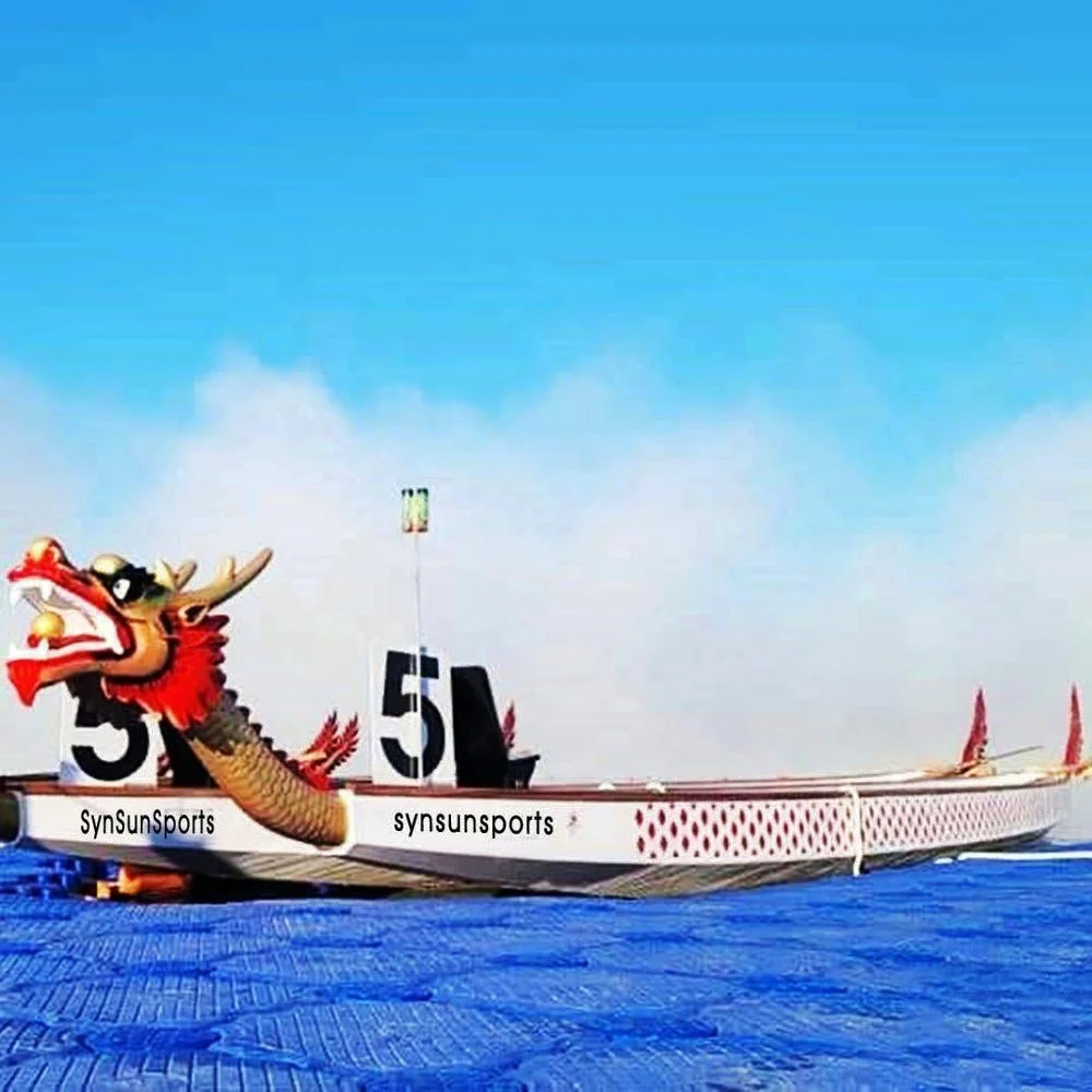 Сертифицированная Высококачественная стабильная гоночная лодка-Дракон IDBF с сильным соревнованием