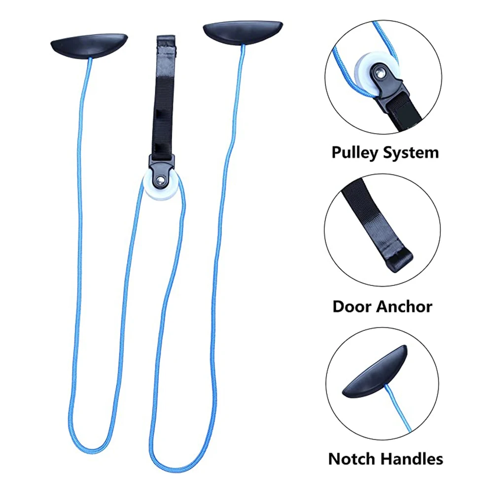 Chinese Overdoor Sports Adjustable Shoulder Pulley Rope For Exercises And Therapy