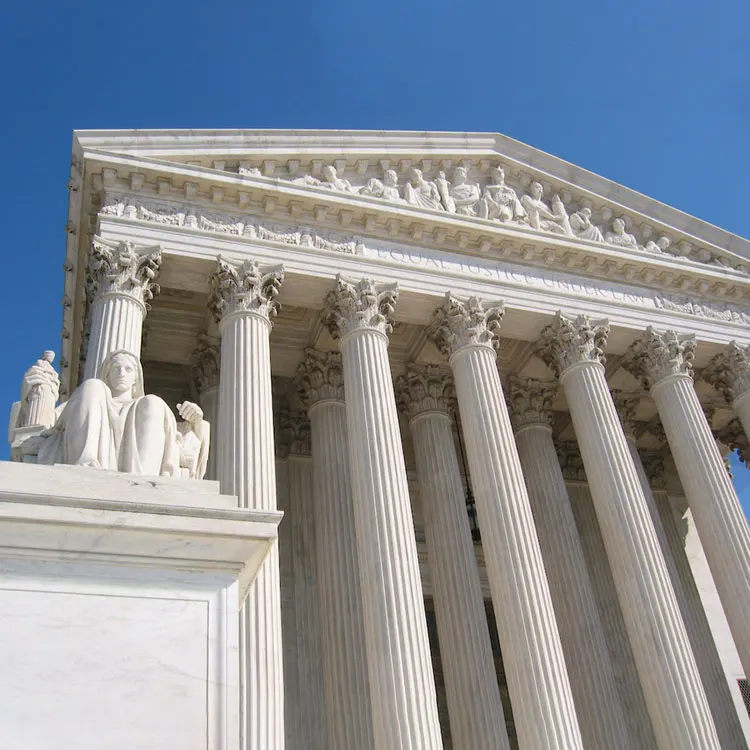 Hand Carved Outdoor Entrance White Marble Column Pillar For Sale