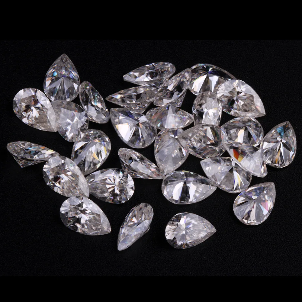 Wholesale Factory Direct Hot Selling Loose White D VVS1 Moissanite Gemstone 2mm Height with GRACE Certificate