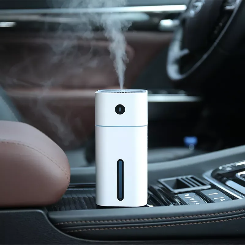 2023 OEM Portable Mini Humidifier Air Ultrasonic Cool Mist USB Diffuser Nebulizer 7 Ambient Night Light Lamp Car Home bedroom
