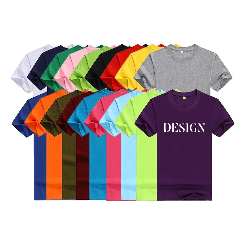 Hot sale  Slim Fit T Shirts High Quality 65% Cotton 35% Polyester Blank Plain Men TShirts TOP Quality Unisex T-shirts