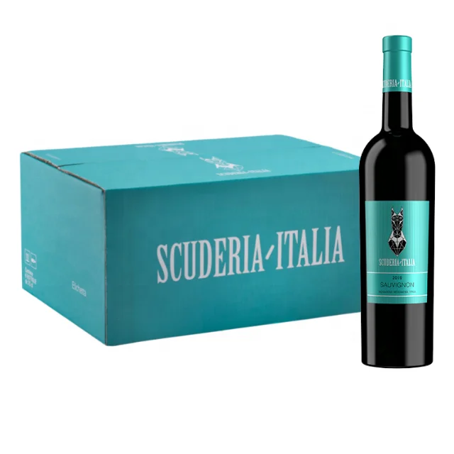 High Quality Italian White Wine SAUVIGNON  IGT 2019 Scuderia Italia 0.75L 13% Made In Italy