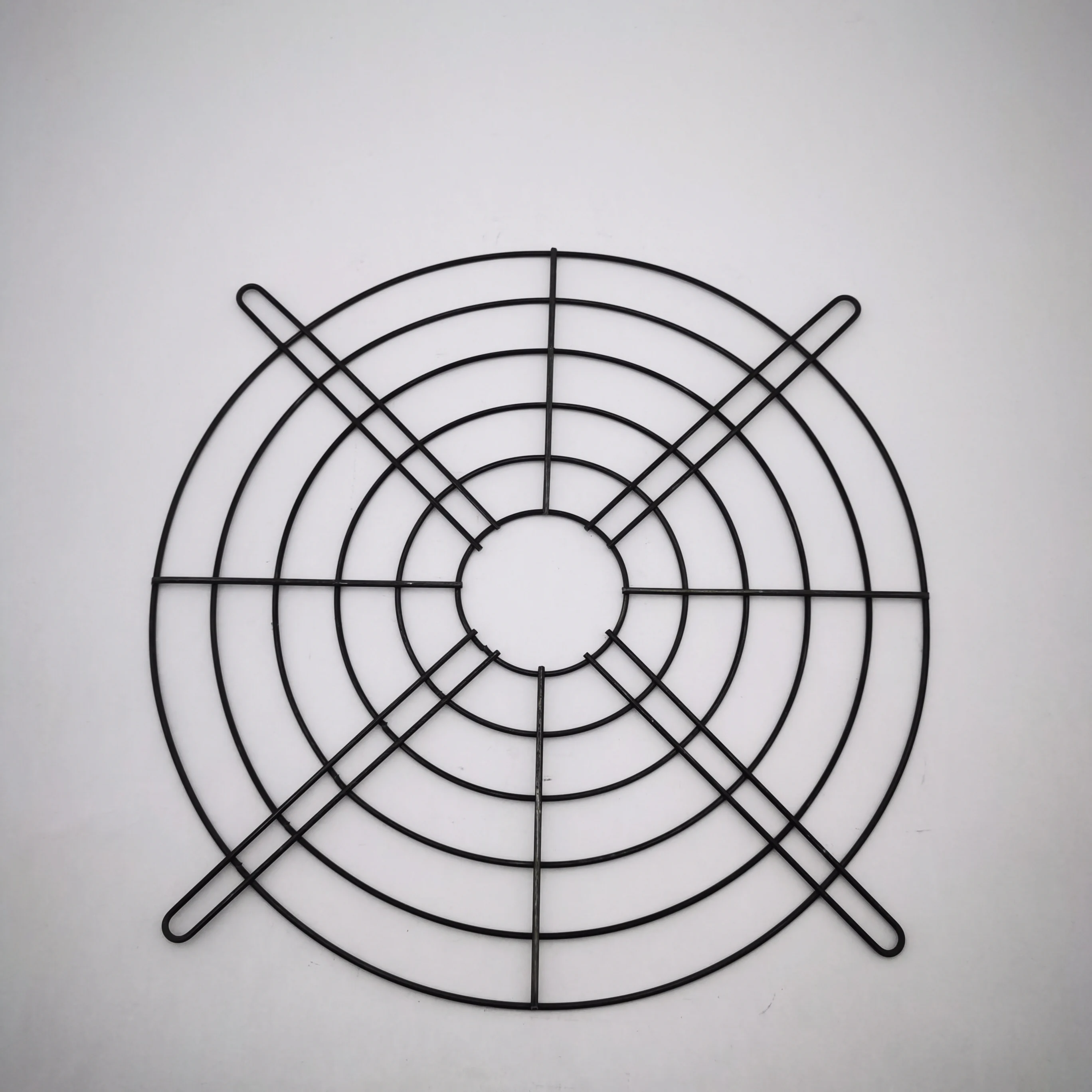 Black circular  30cm fan guard / air conditioner fan cover