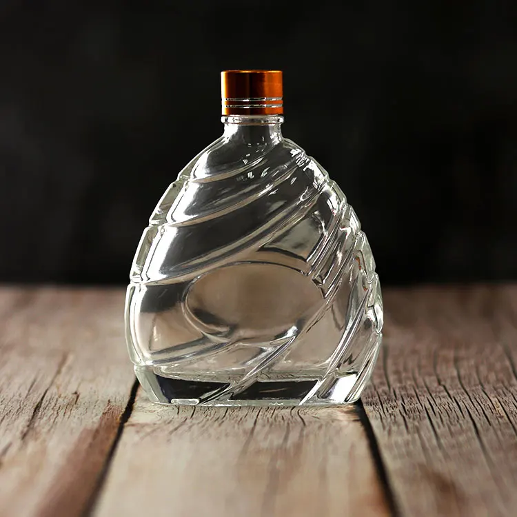 China Factory Custom Mini 50ml Liquor Whiskey Bottle Wholesale