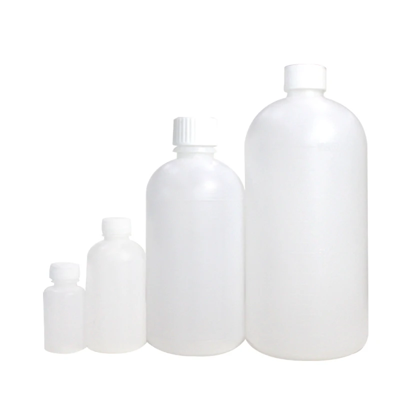 Laboratory special narrow mouth reagent bottle 30ml 500ml 1000ml plastic reagent bottles
