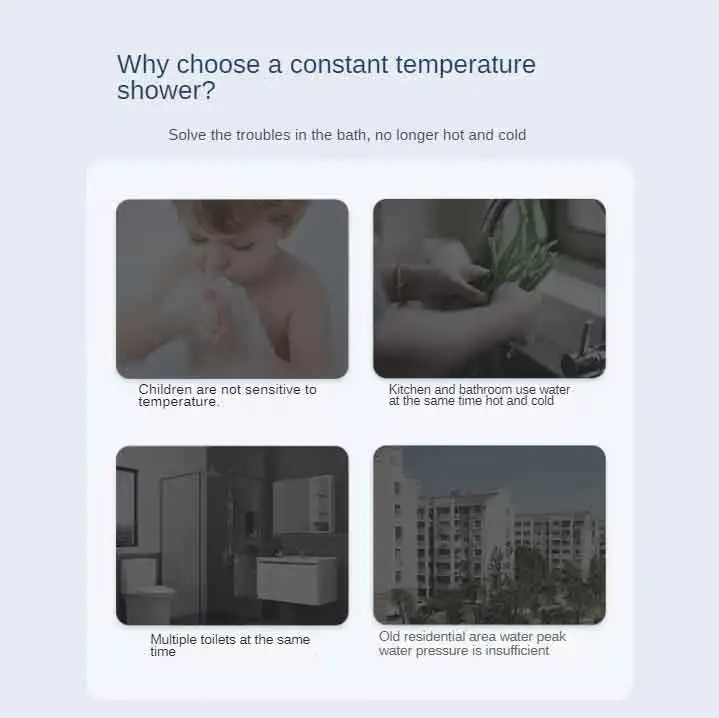 Handheld Rain Combo Bath bathroom shower faucet Kit Adjustable Height Hose Rainfall Showerhead System Chrome Soft Jet