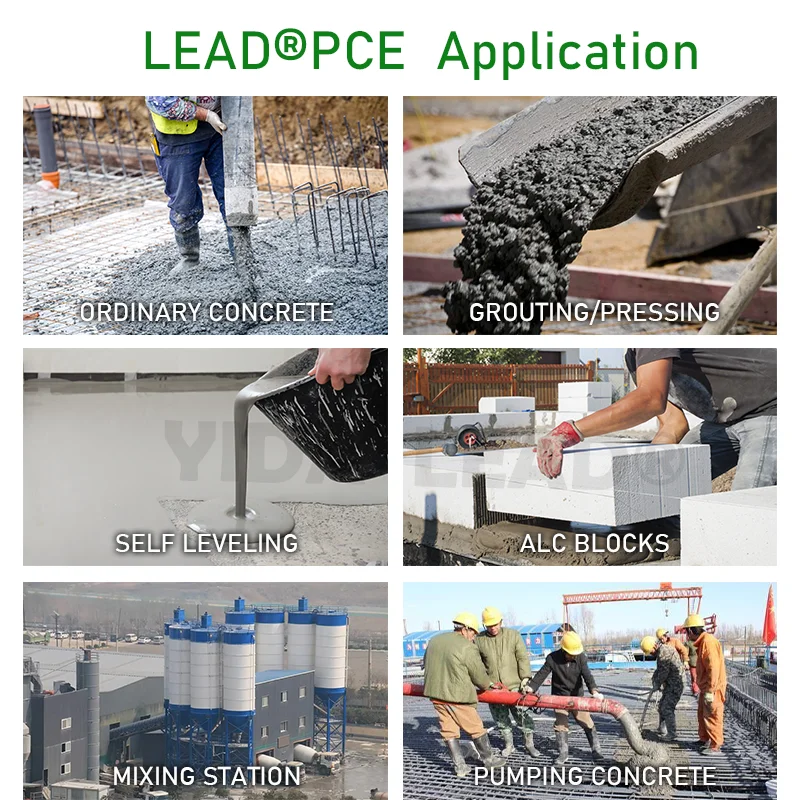 Polycarboxylate Superplasticizer  PCE powder and liquid used for concrete and cement based dry mixed mortars
