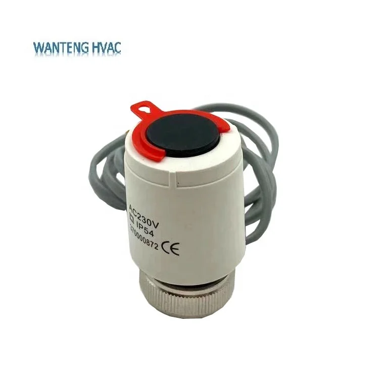 Customization Radiant Heating manifold  Electric Thermal Actuator supplier 230V/ 24V  M30X1.5 /M28*1.5