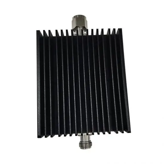 Square Type DC-3GHz 100W 40dB RF Attenuator with N-male to N-female Connector